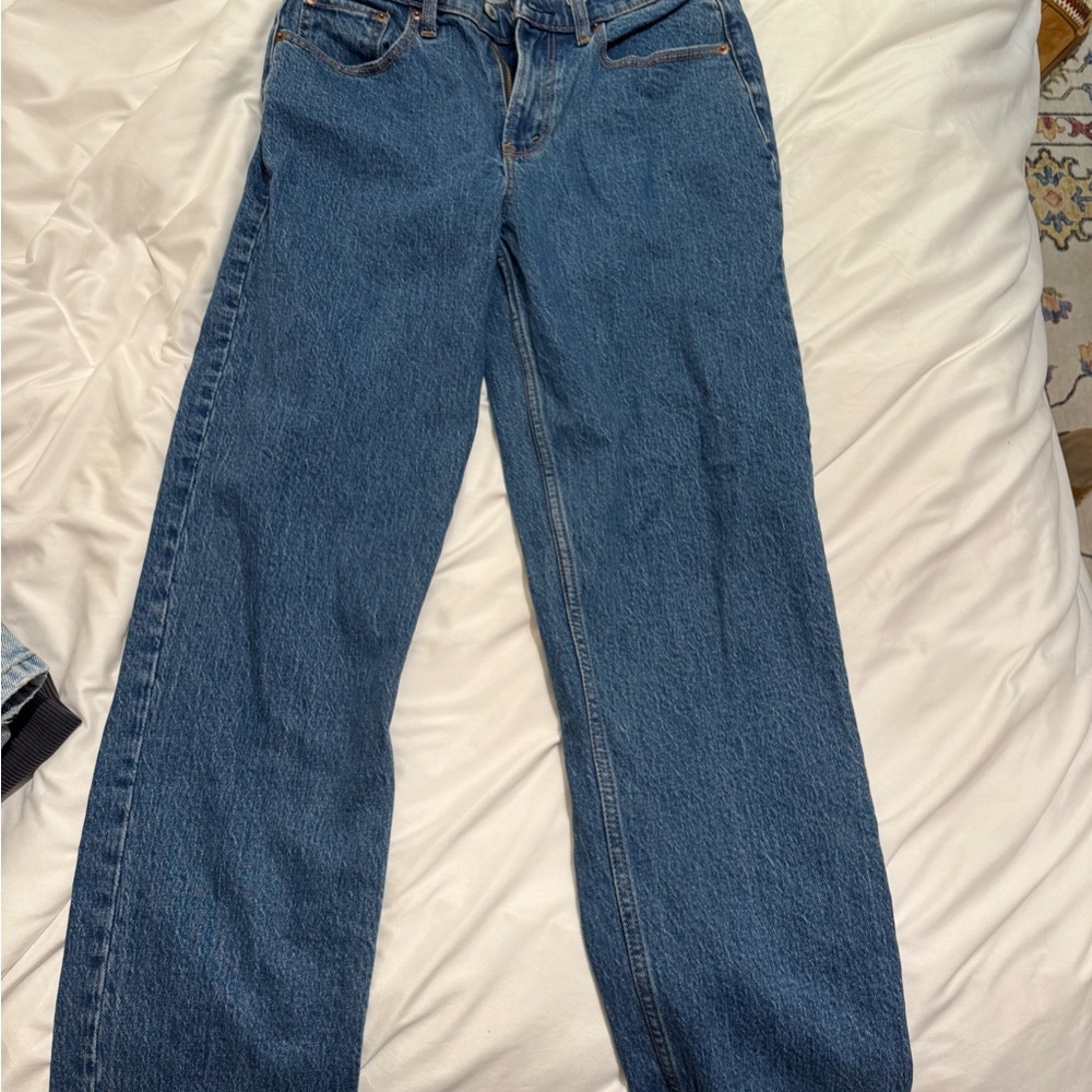 Abercrombie mid rise jeans